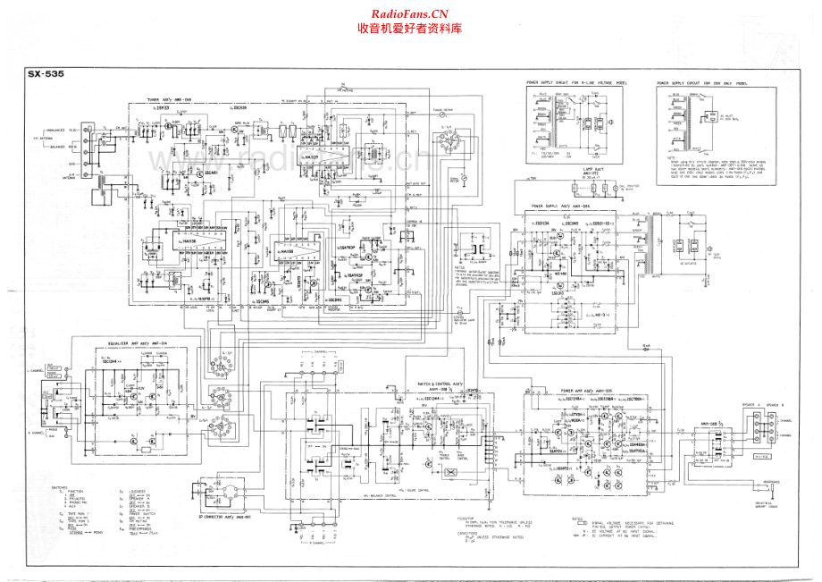 Pioneer-SX535-rec-sch 维修电路原理图.pdf_第2页