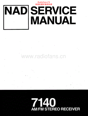 NAD-7140-rec-sm 维修电路原理图.pdf
