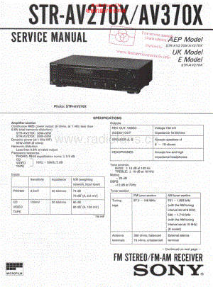 Sony-STRAV270X-rec-sm 维修电路原理图.pdf