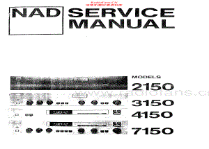 NAD-4150-tun-sm 维修电路原理图.pdf