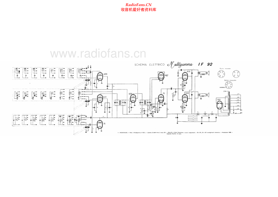 Imcaradio-IF92-rec-sch 维修电路原理图.pdf_第1页