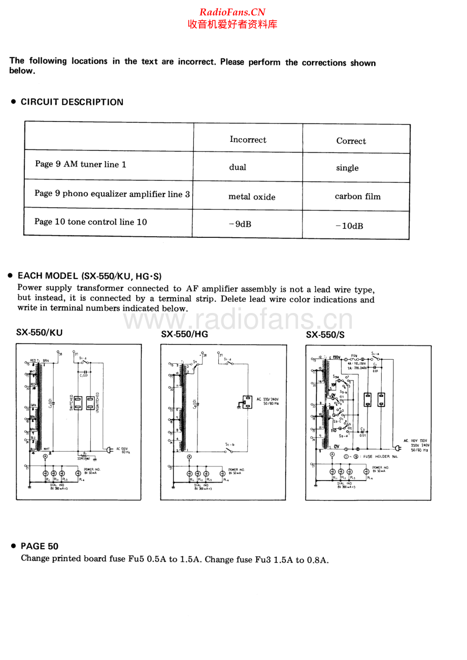 Pioneer-SX550-rec-sm 维修电路原理图.pdf_第2页