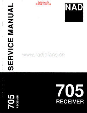 NAD-705-rec-sm 维修电路原理图.pdf