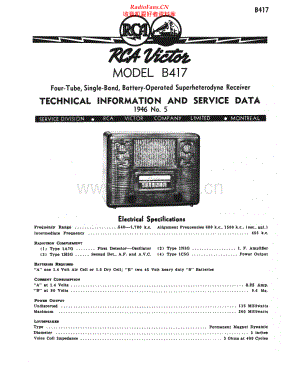 RCA-B417-rec-sm 维修电路原理图.pdf