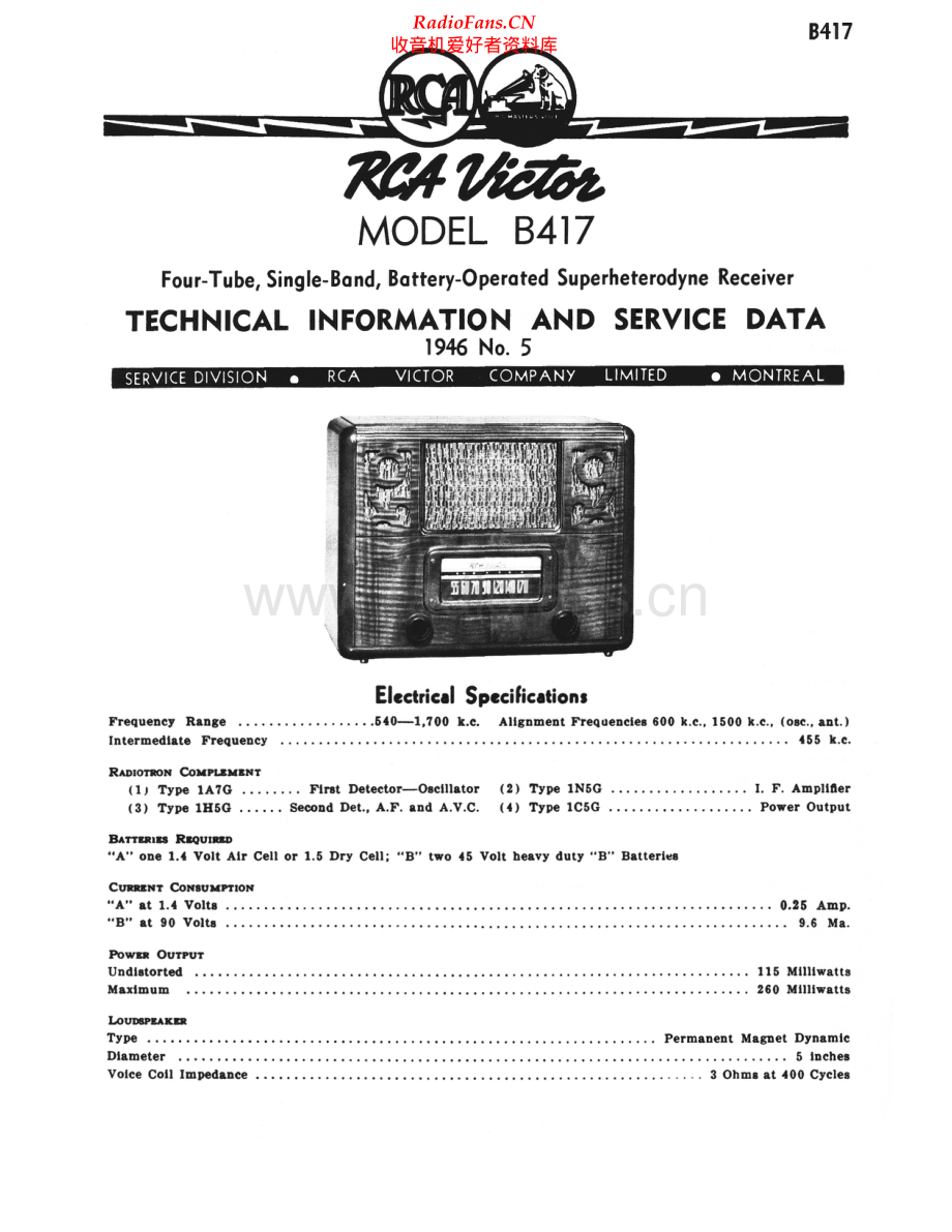 RCA-B417-rec-sm 维修电路原理图.pdf_第1页