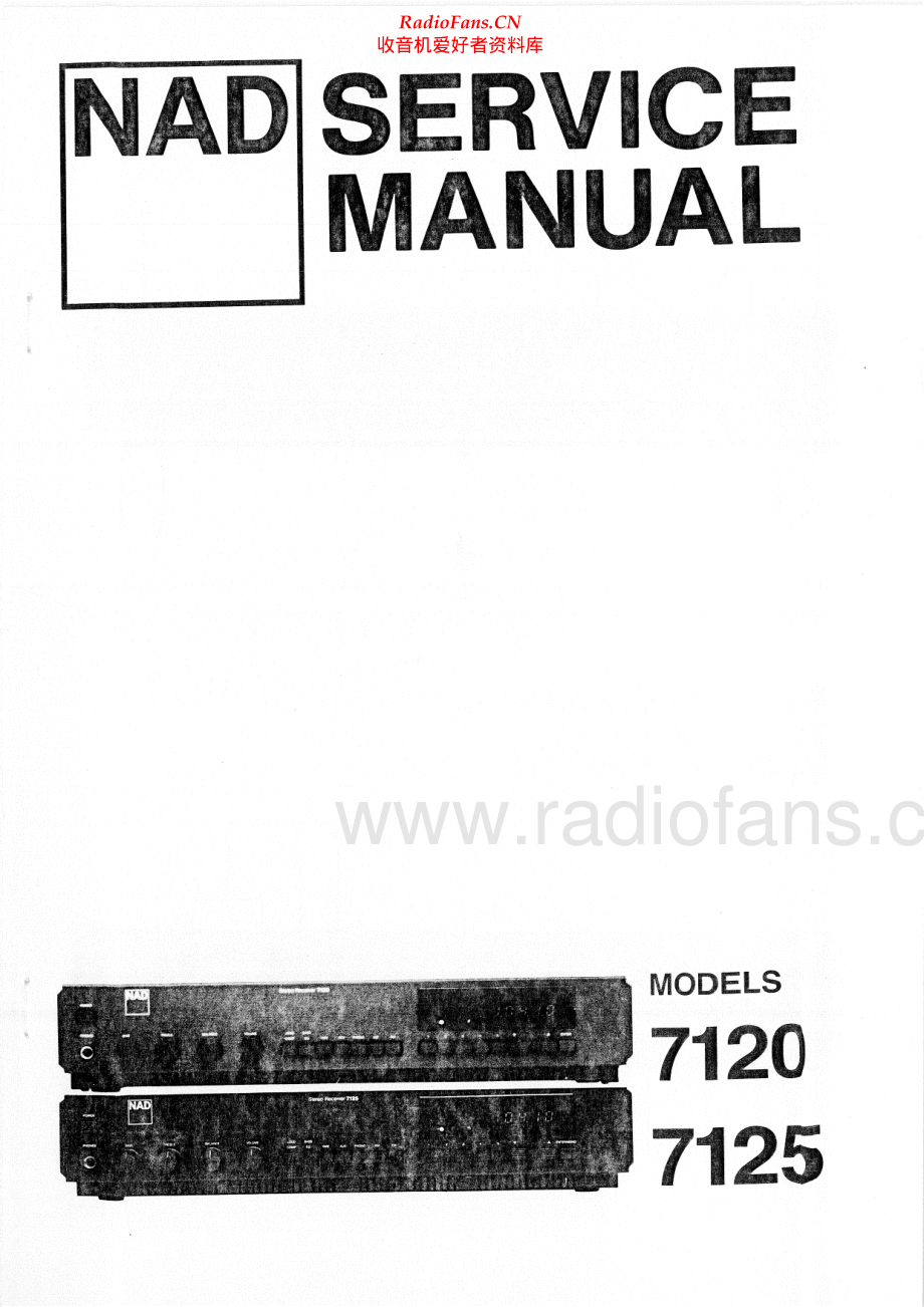 NAD-7120-rec-sm 维修电路原理图.pdf_第1页