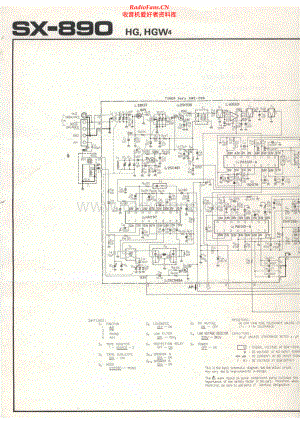 Pioneer-SX890-rec-sch 维修电路原理图.pdf