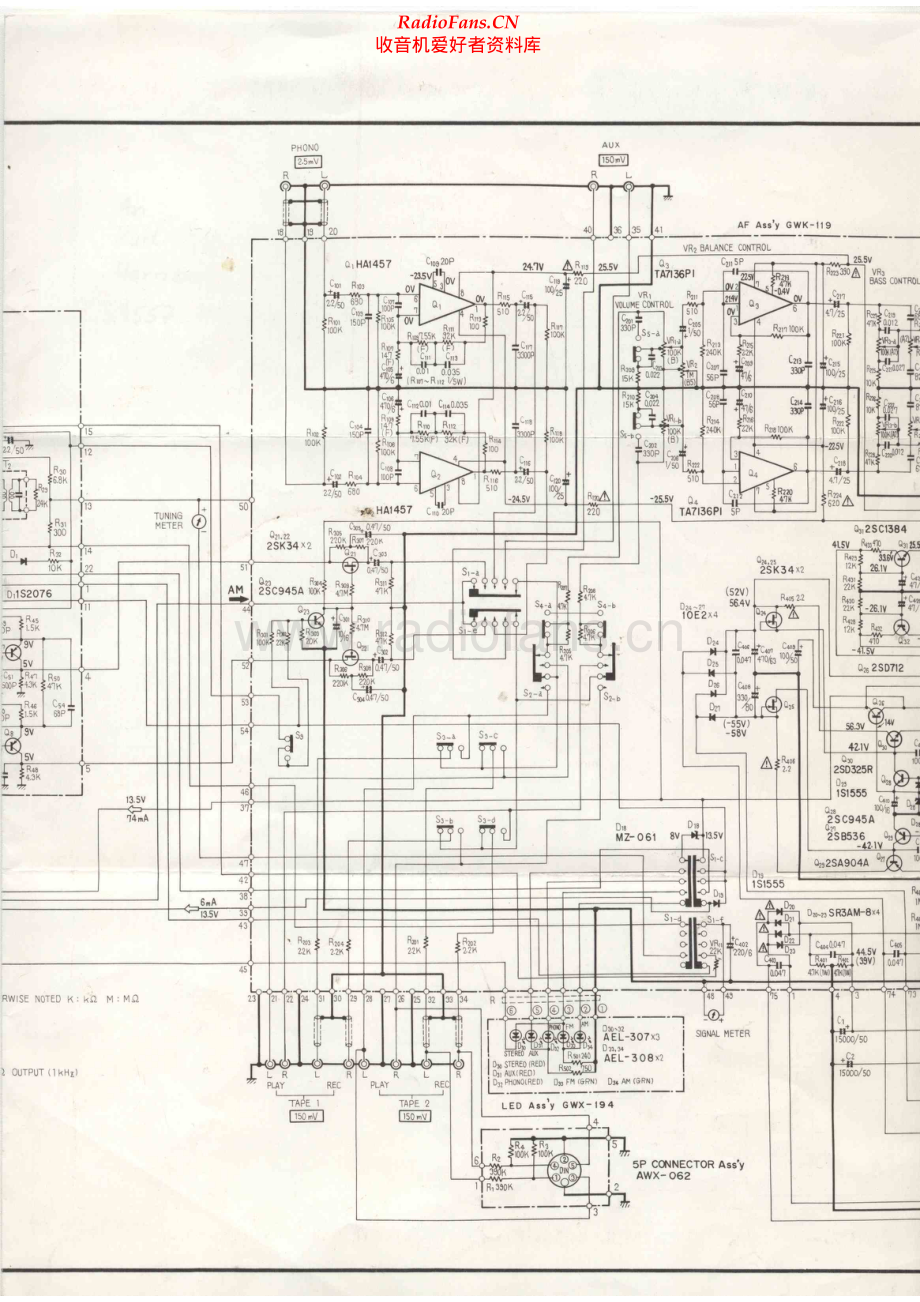 Pioneer-SX890-rec-sch 维修电路原理图.pdf_第2页