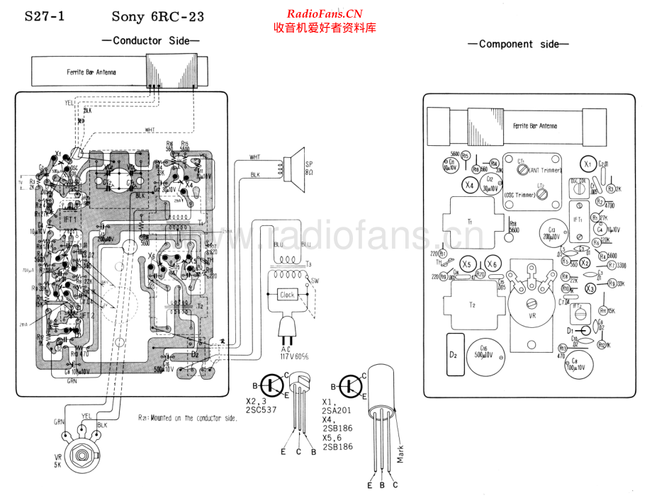 Sony-6RC23-rec-sm 维修电路原理图.pdf_第1页