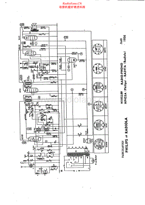 Philips-HF453A-rec-sch 维修电路原理图.pdf