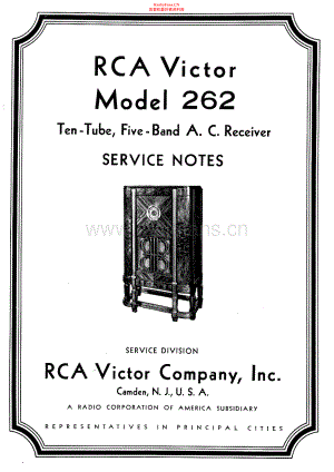 RCA-262-rec-sm 维修电路原理图.pdf