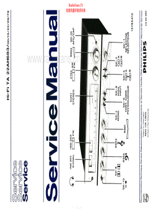 Philips-22AH683-rec-sm 维修电路原理图.pdf