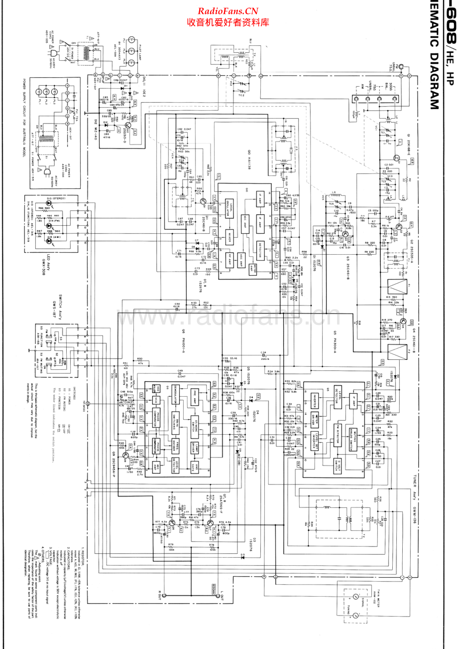 Pioneer-TX608-tun-sch 维修电路原理图.pdf_第1页