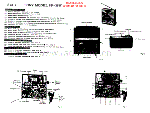 Sony-8F38W-rec-sm 维修电路原理图.pdf
