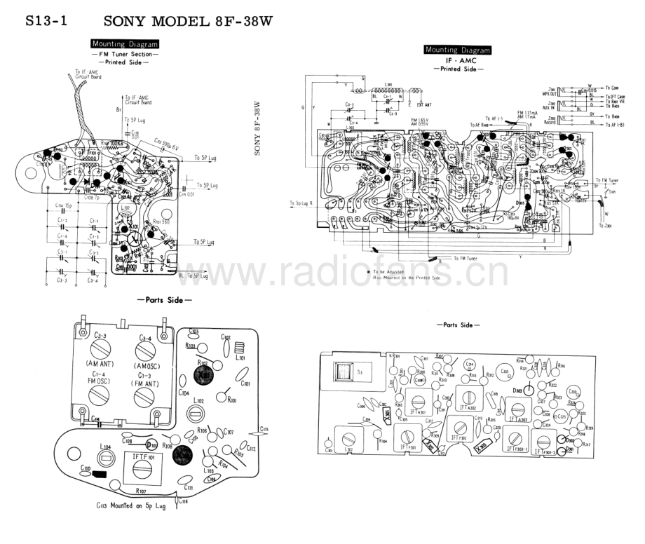Sony-8F38W-rec-sm 维修电路原理图.pdf_第3页