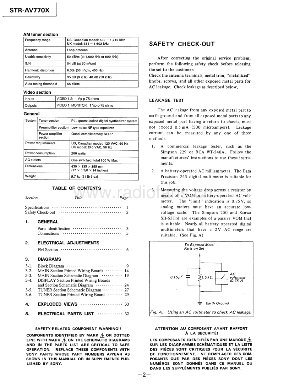 Sony-STRAV770X-rec-sm 维修电路原理图.pdf_第3页