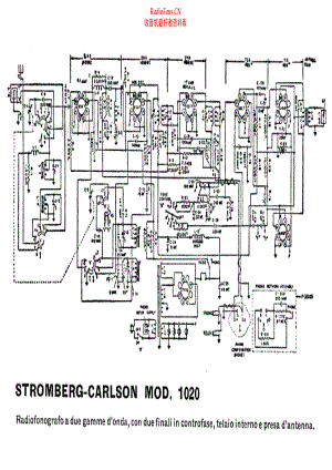 StrombergCarlson-1020-rec-sch 维修电路原理图.pdf