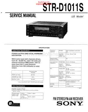 Sony-STRD1011S-rec-sm 维修电路原理图.pdf