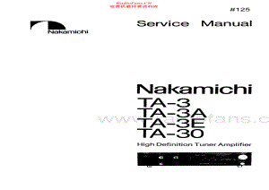 Nakamichi-TA30-rec-sm 维修电路原理图.pdf