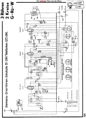 Telefunken-523GWL-rec-sch 维修电路原理图.pdf