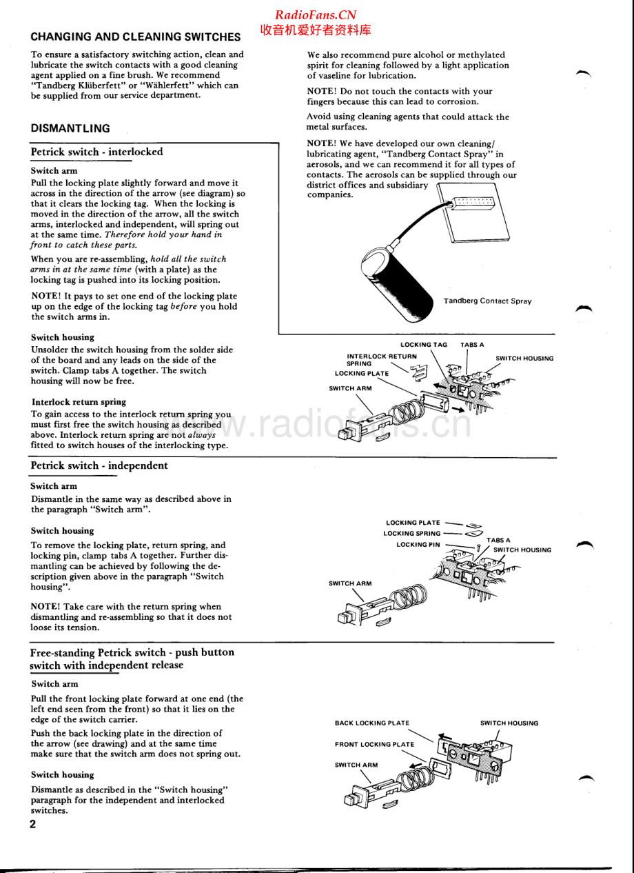 Tandberg-TR220-rec-sm 维修电路原理图.pdf_第2页