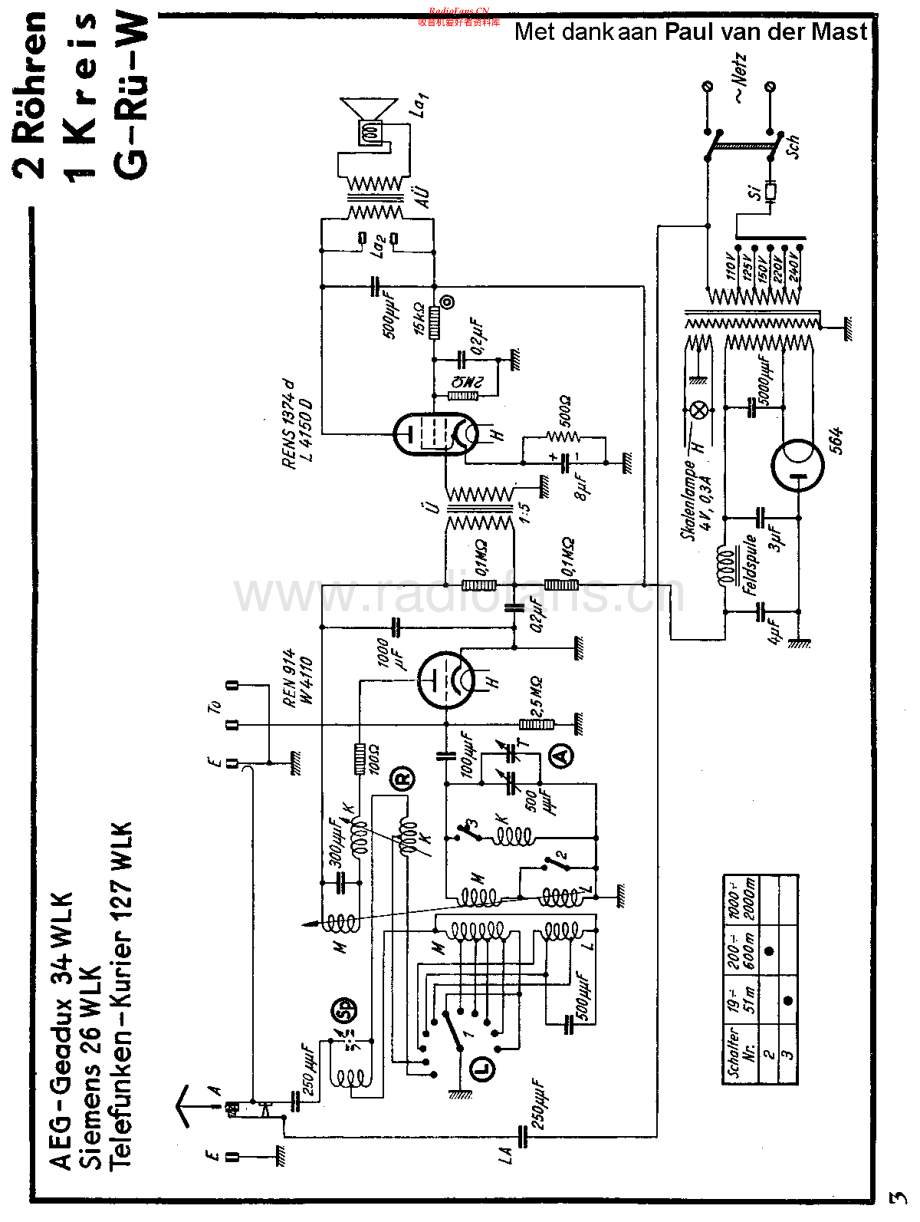 Telefunken-Kurier127WLK-rec-sch 维修电路原理图.pdf_第1页