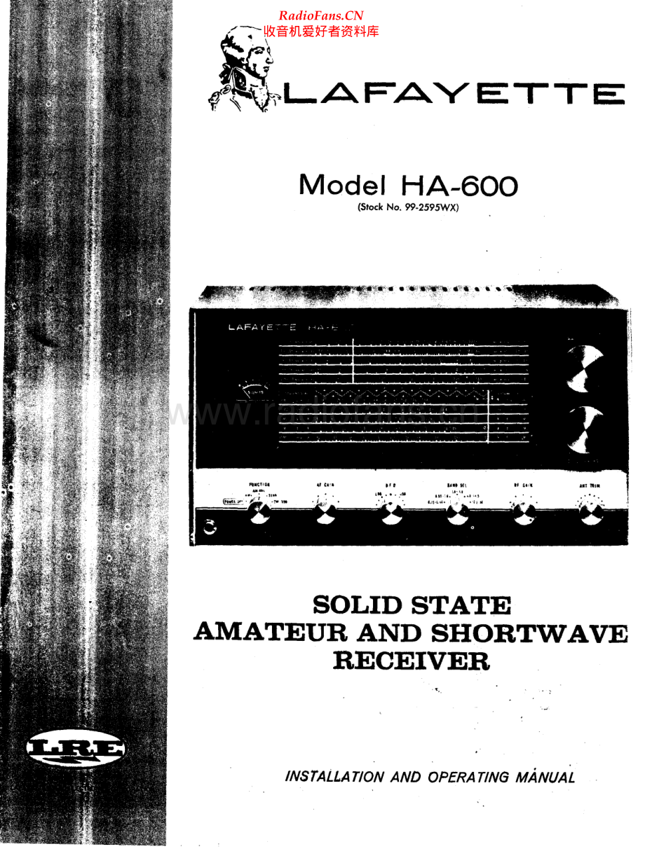 Lafayette-HA600-rec-sm 维修电路原理图.pdf_第1页