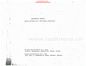 Rotel-RX600-rec-sm 维修电路原理图.pdf