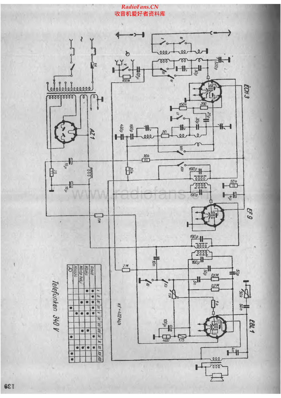 Telefunken-340V-rec-sch 维修电路原理图.pdf_第1页