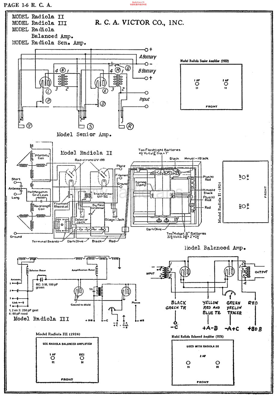 Radiola-SeniorAmp-rec-sch 维修电路原理图.pdf_第1页