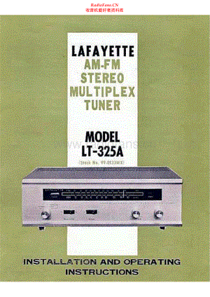 Lafayette-LT325A-tun-sm 维修电路原理图.pdf