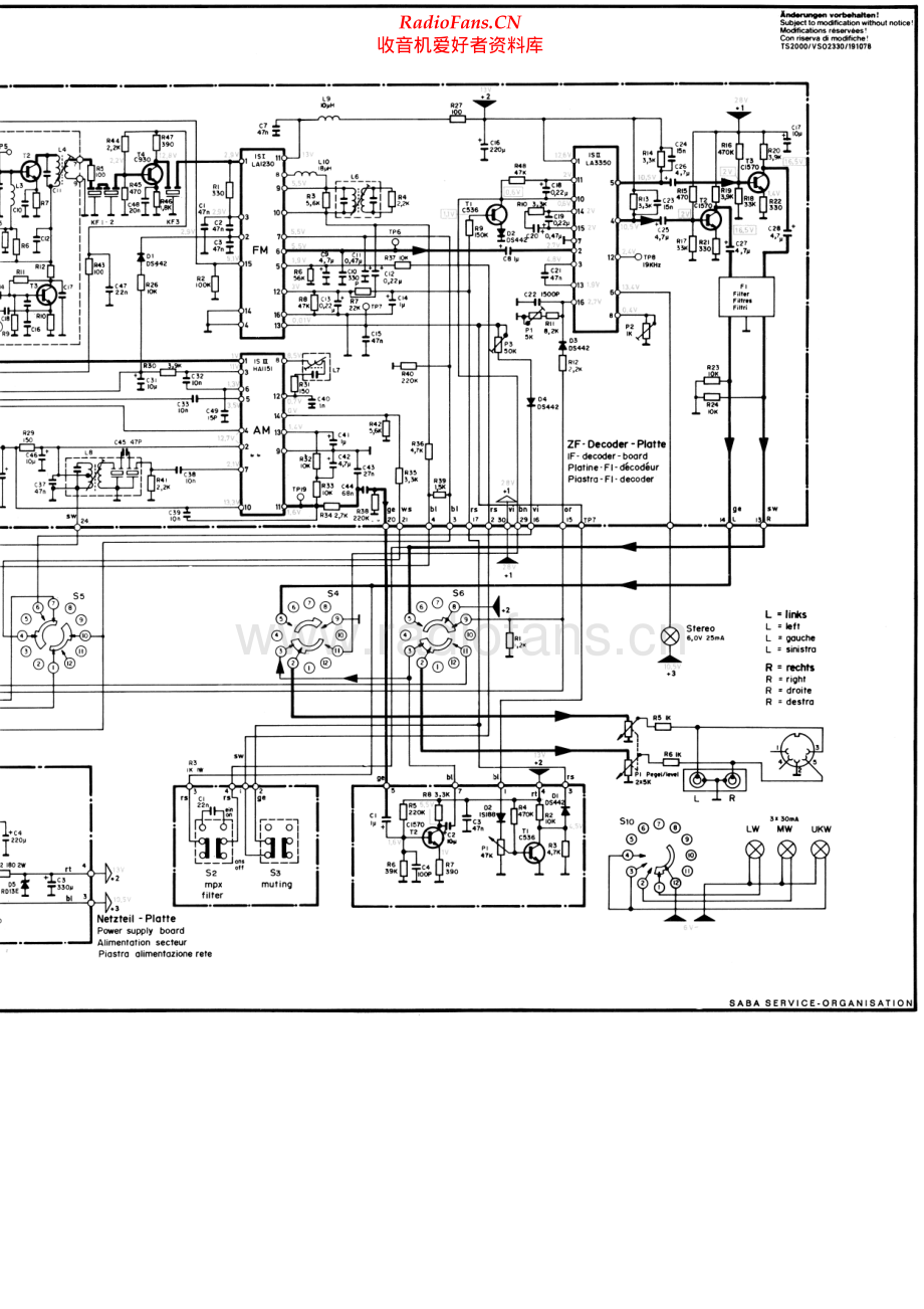 Saba-TS2000-tun-sch 维修电路原理图.pdf_第2页