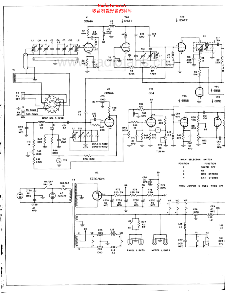 McIntosh-MR65-tun-sch 维修电路原理图.pdf_第1页