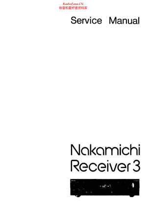Nakamichi-Receiver3-rec-sm 维修电路原理图.pdf