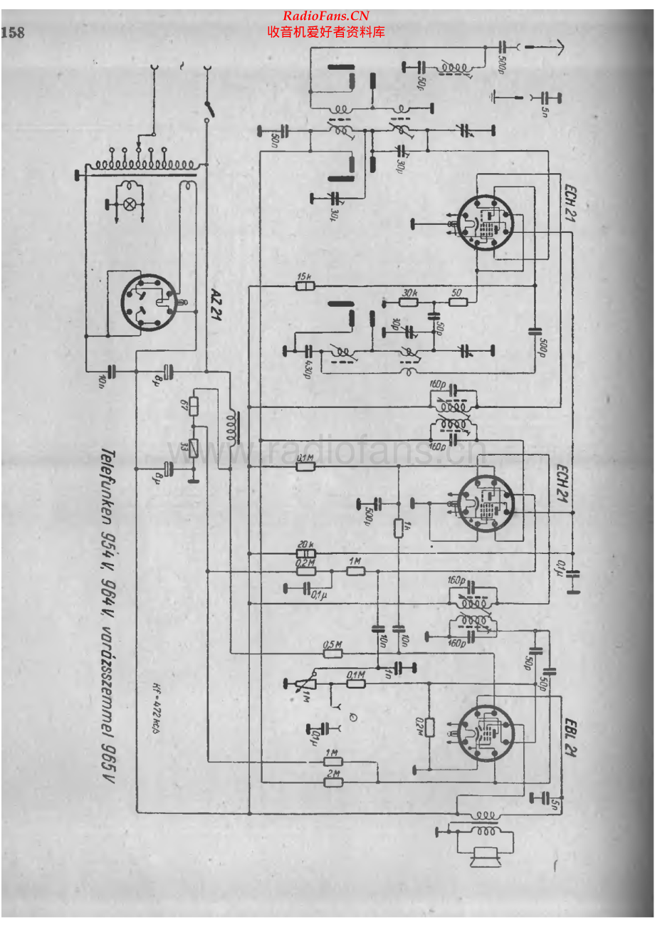 Telefunken-954V-rec-sch 维修电路原理图.pdf_第1页