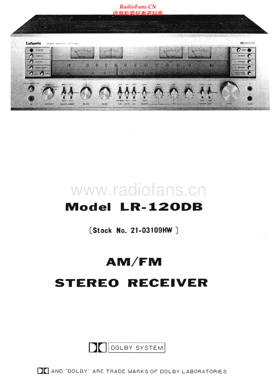 Lafayette-LR120DB-rec-sm 维修电路原理图.pdf_第2页