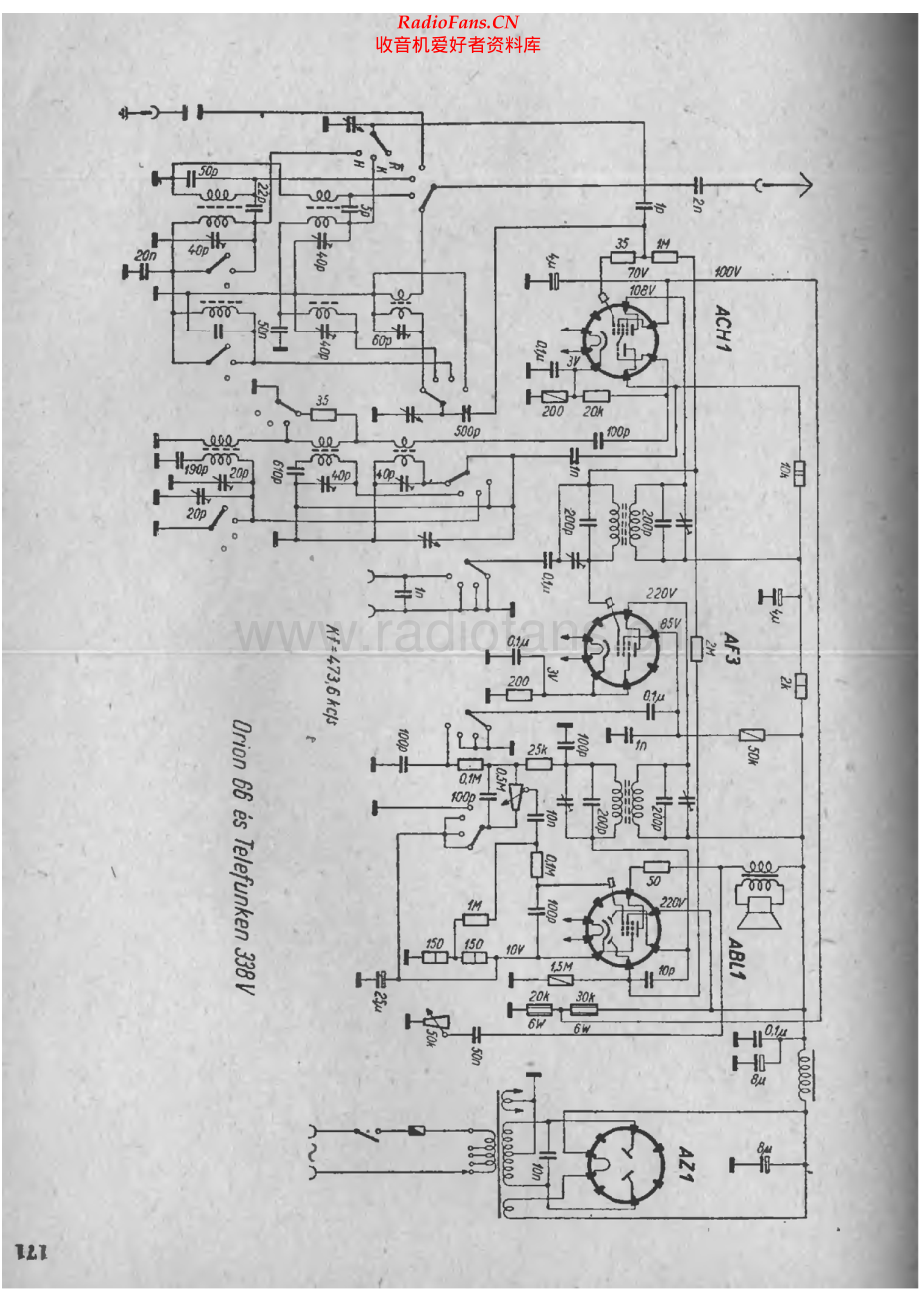 Telefunken-338V-rec-sch 维修电路原理图.pdf_第1页