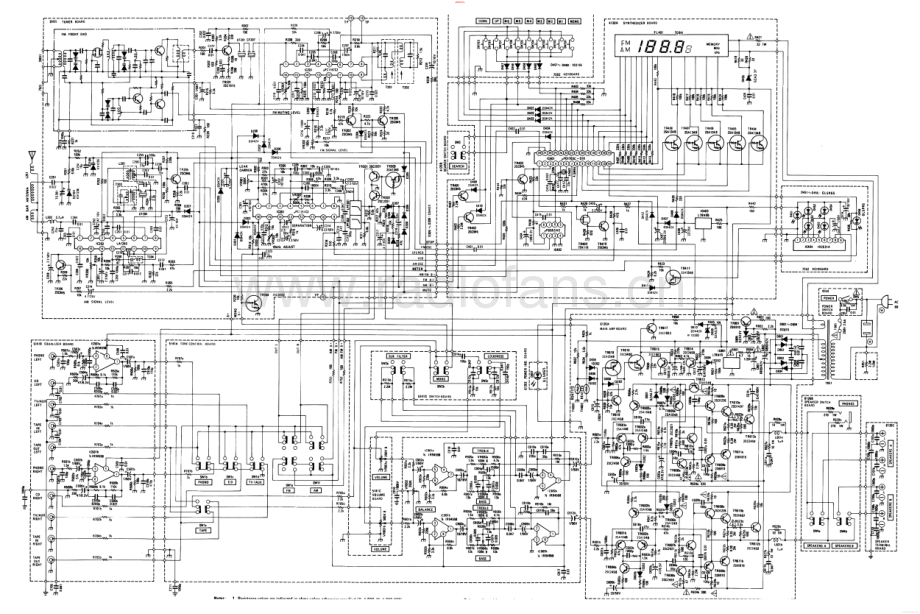 Realistic-STA116-rec-sch 维修电路原理图.pdf_第1页