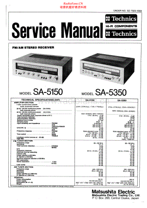 Technics-SA5150-rec-sm 维修电路原理图.pdf
