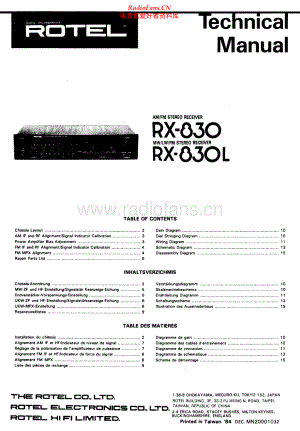 Rotel-RX830L-rec-sm 维修电路原理图.pdf
