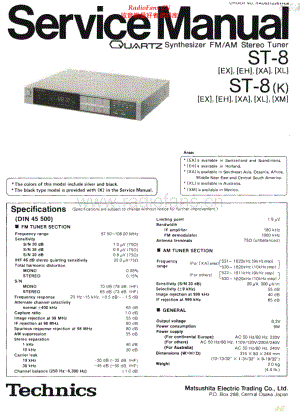 Technics-ST8-tun-sm 维修电路原理图.pdf