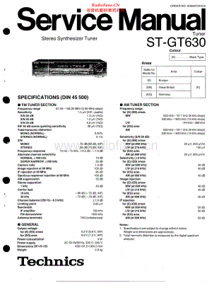 Technics-STGT630-tun-sm 维修电路原理图.pdf