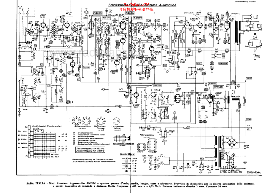 Saba-KonstanzAutomatic8-rec-sch 维修电路原理图.pdf_第1页
