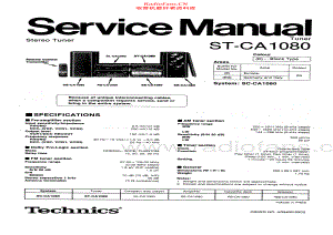 Technics-STCA1080-tun-sm 维修电路原理图.pdf