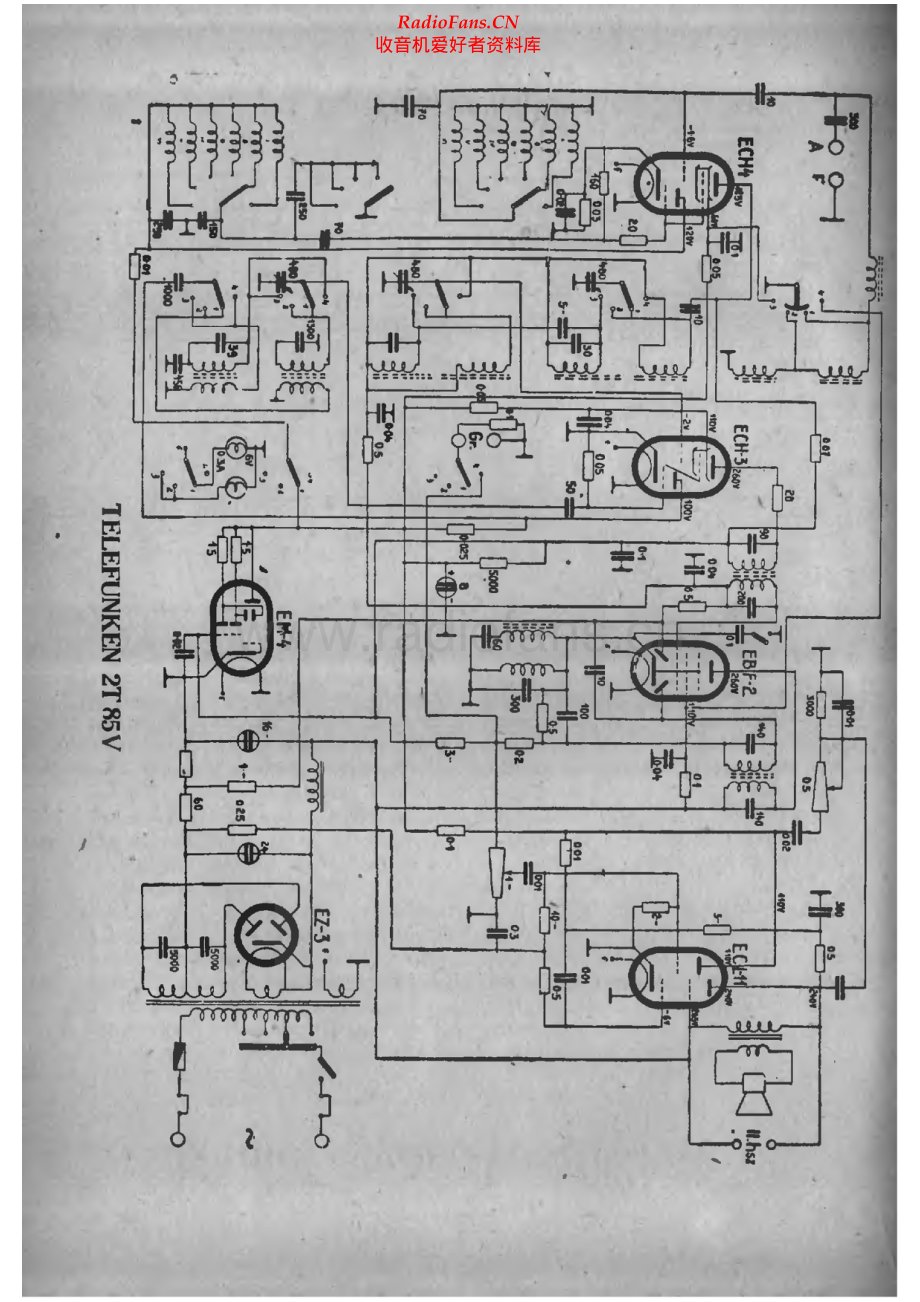 Telefunken-2T85V-rec-sch 维修电路原理图.pdf_第1页