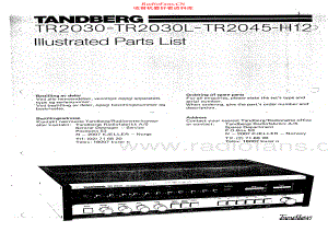 Tandberg-TR2030L-rec-pl 维修电路原理图.pdf