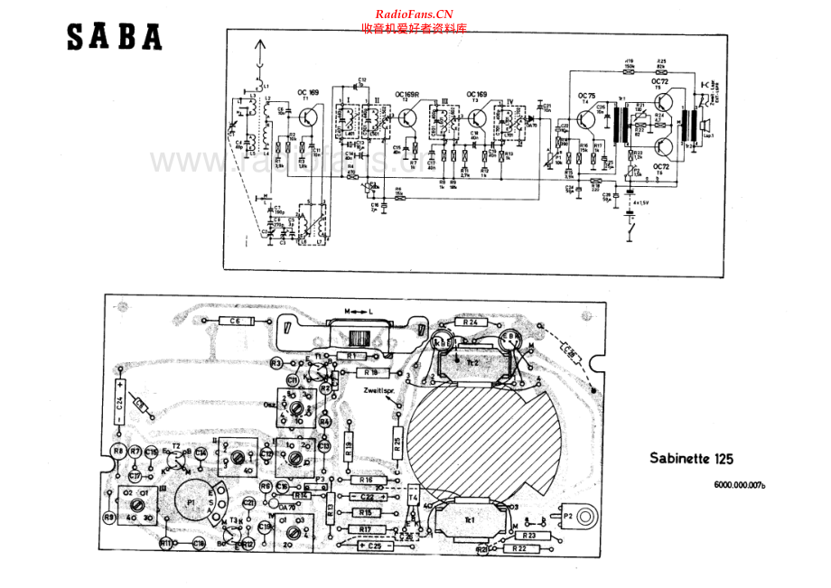 Saba-Sabinette125-rec-sch 维修电路原理图.pdf_第1页