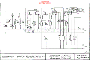 Unica-Oekonom1017-rec-sch 维修电路原理图.pdf