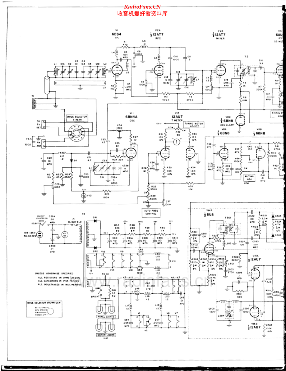 McIntosh-MR65B-tun-sch 维修电路原理图.pdf_第1页