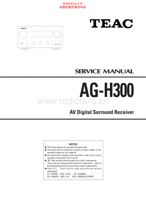 Teac-AGH300-rec-sm 维修电路原理图.pdf